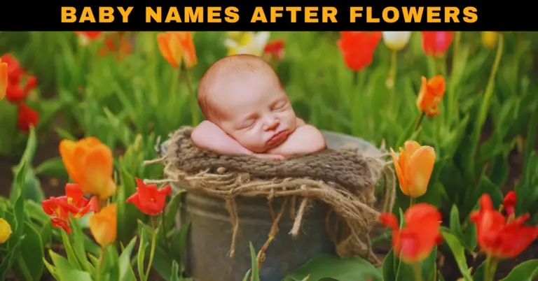 40+ Baby Names After Flowers For Girl & Boy with Meanings
