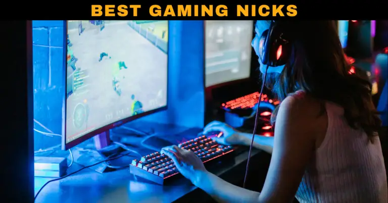 Best Gaming Nicks for Boys and Girls 2024
