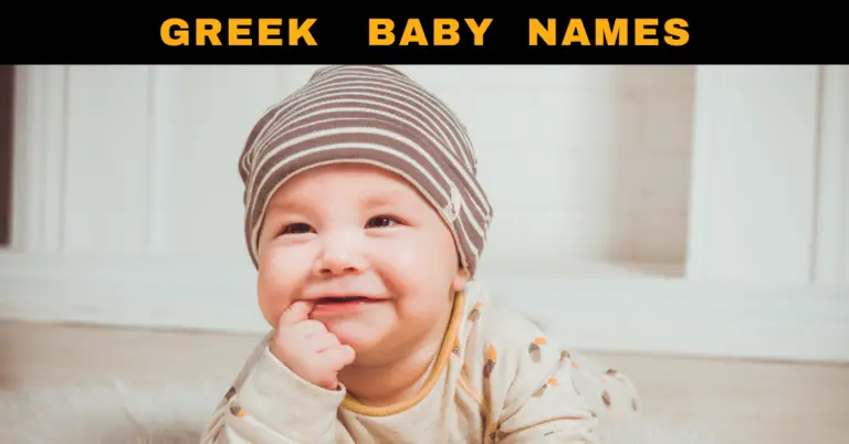Greek Baby Names With Meanings For Boys & Girls 2023