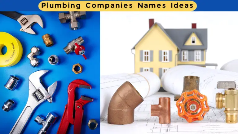 Plumbing Companies Names Not Taken | Catchy Ideas & Inspiration