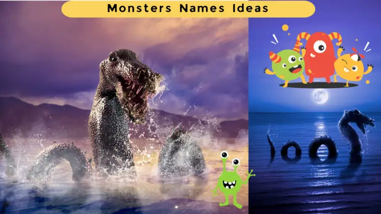 Cool & Scary Monster Names | Famous Monster Name Ideas List 2023