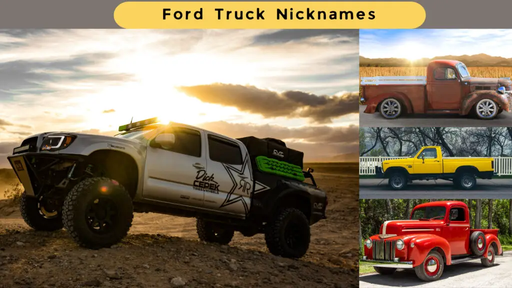 Ford Truck Nicknames