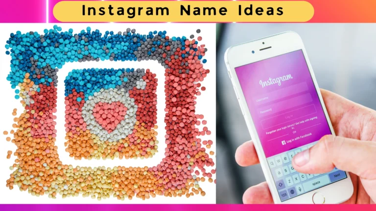 Instagram Name Ideas for your snapchat