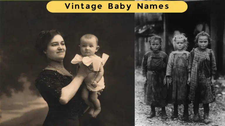 Top 1900s Baby Names | Unique Vintage Baby Names