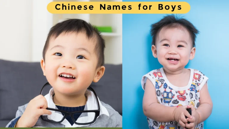 Chinese Names for Boys