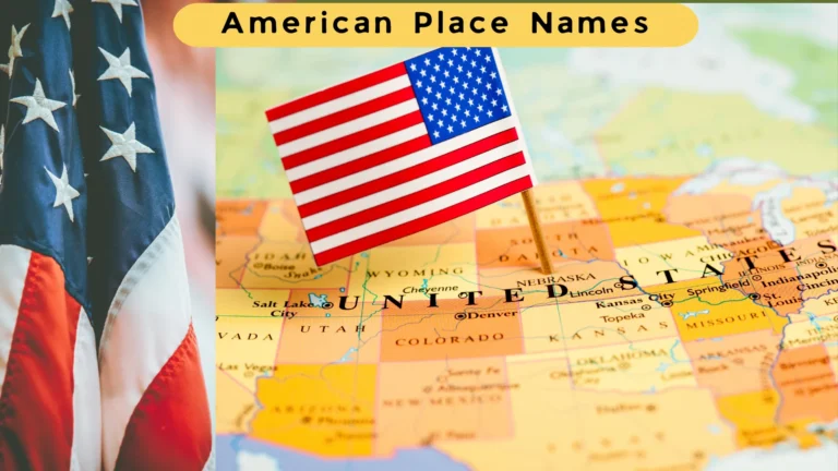 50 All American Place Names