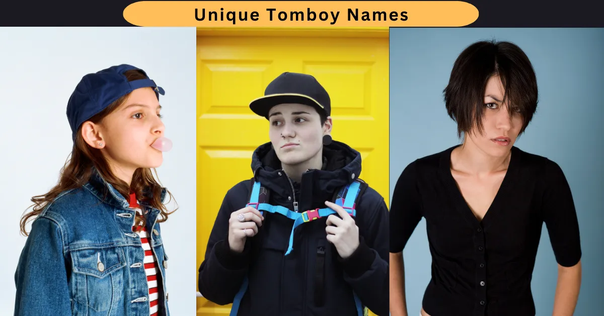 cute girl pose as boy - Tomboy Names