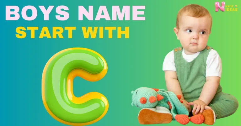 BOY NAMES THAT START WITH C