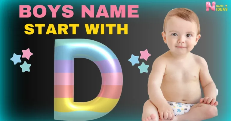 BOY NAMES THAT START WITH D