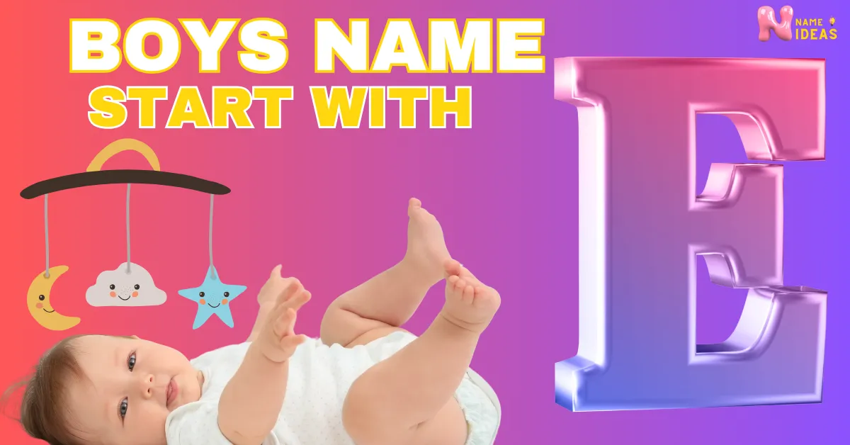 boy names that start with E