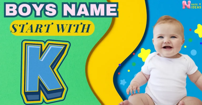 BOY NAMES THAT START WITH K