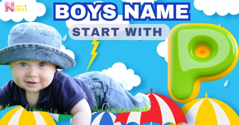 Boy Names That Start With P