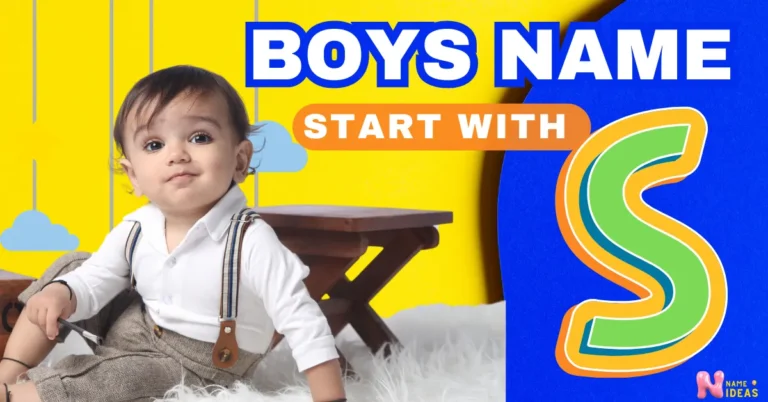 Boy Names That Start With S