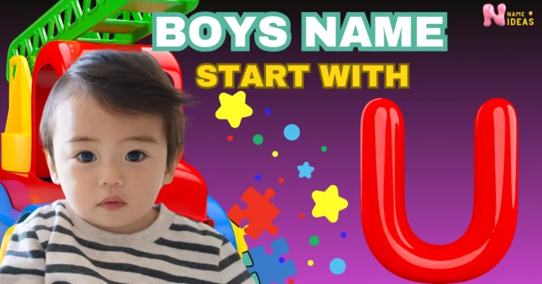 Boy Names That Start With U