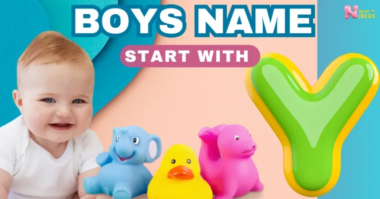BOY NAMES THAT START WITH Y