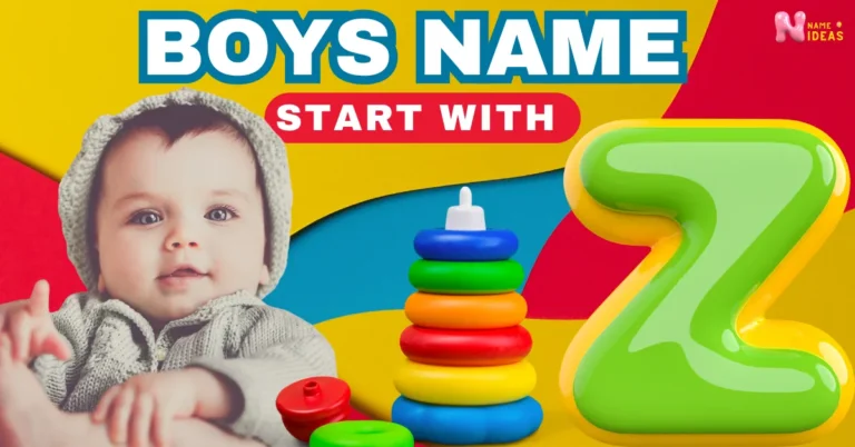 BOY NAMES THAT START WITH Z