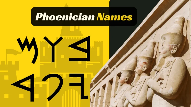 Ancient Phoenician Names